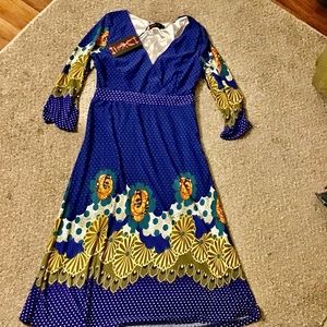 Reborn Printed Dress NWT